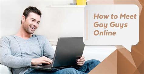 How to meet gay men online